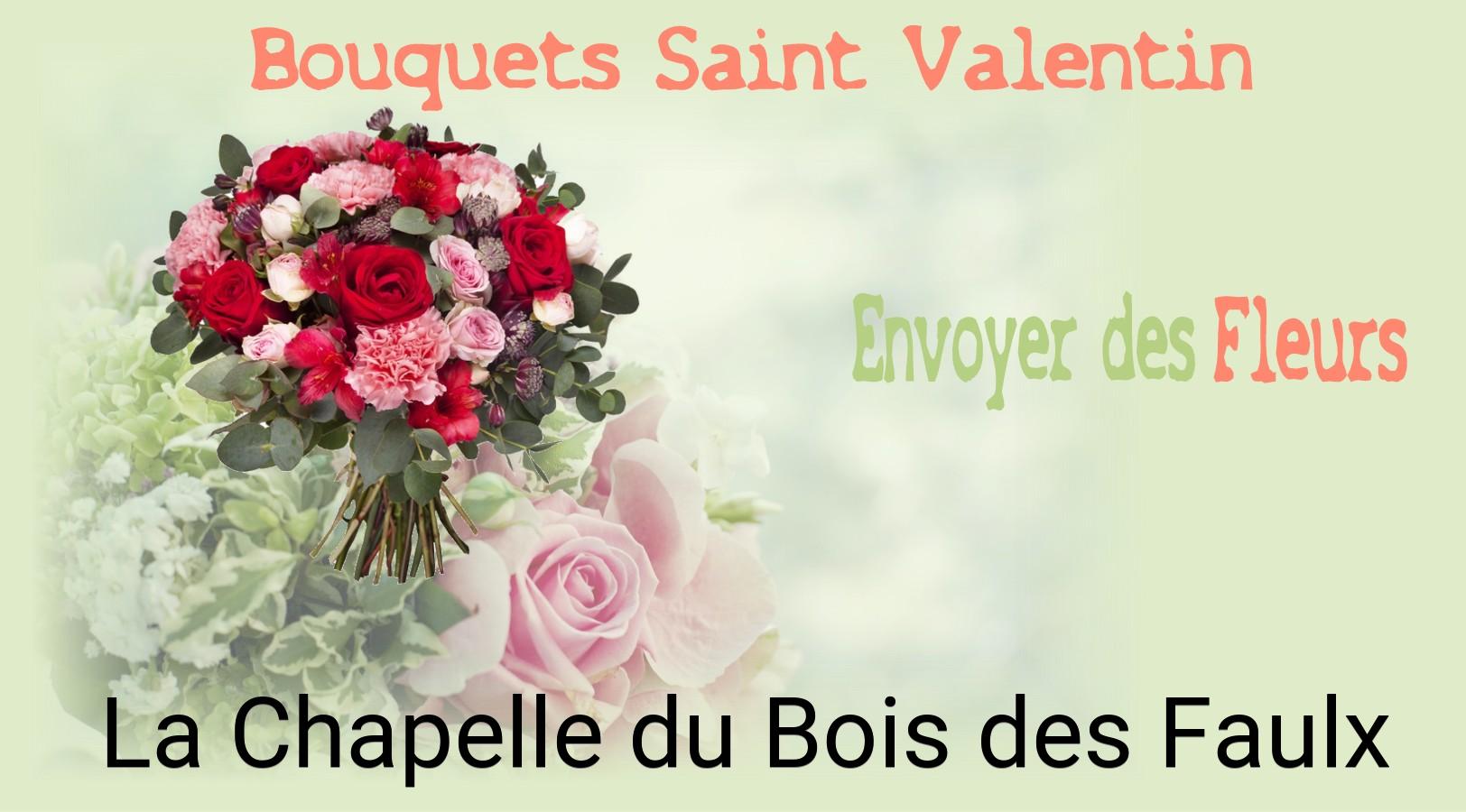 Roses de Saint-Valentin livrées à La Chapelle-du-Bois-des-Faulx